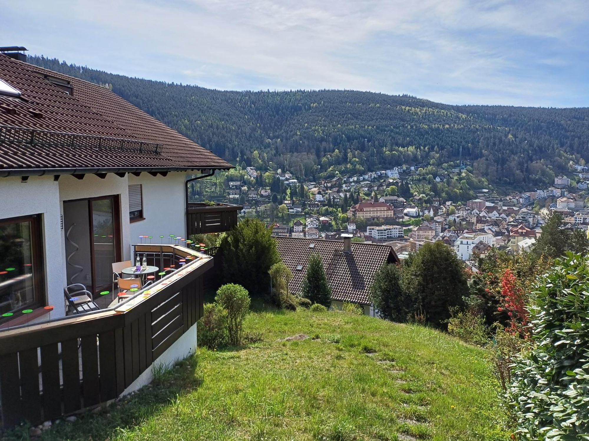 Ferienwohnung Panoramablick バート・ヴィルトバート エクステリア 写真